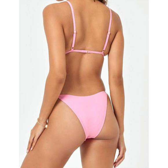 NEW L*SPACE jay bitsy bottom in guava - Picture 2 of 3